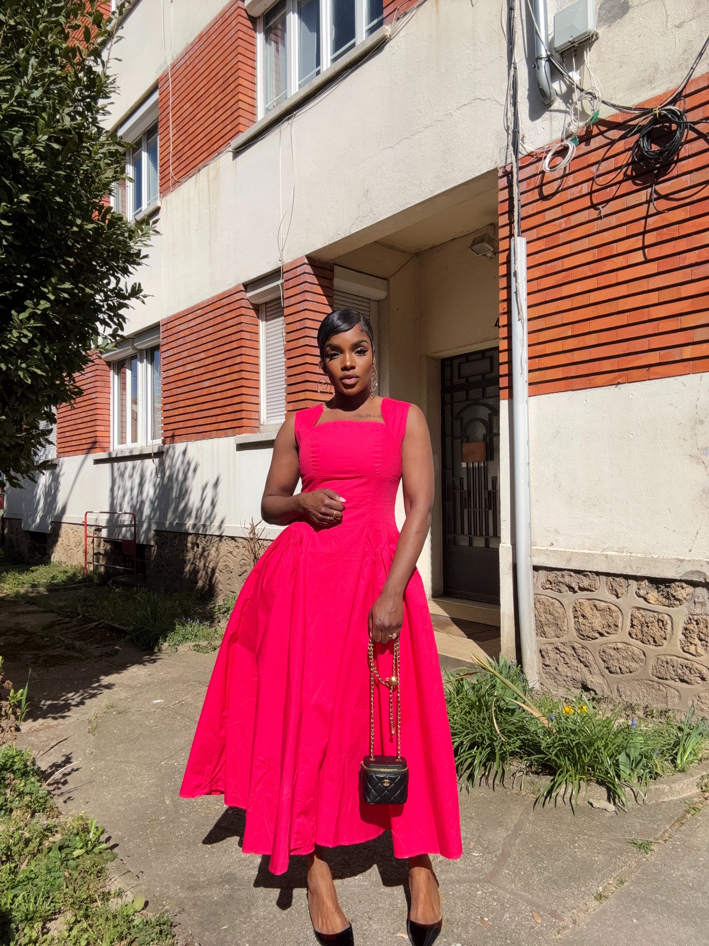 Robe “Glow Up” – Fuchsia Vibe