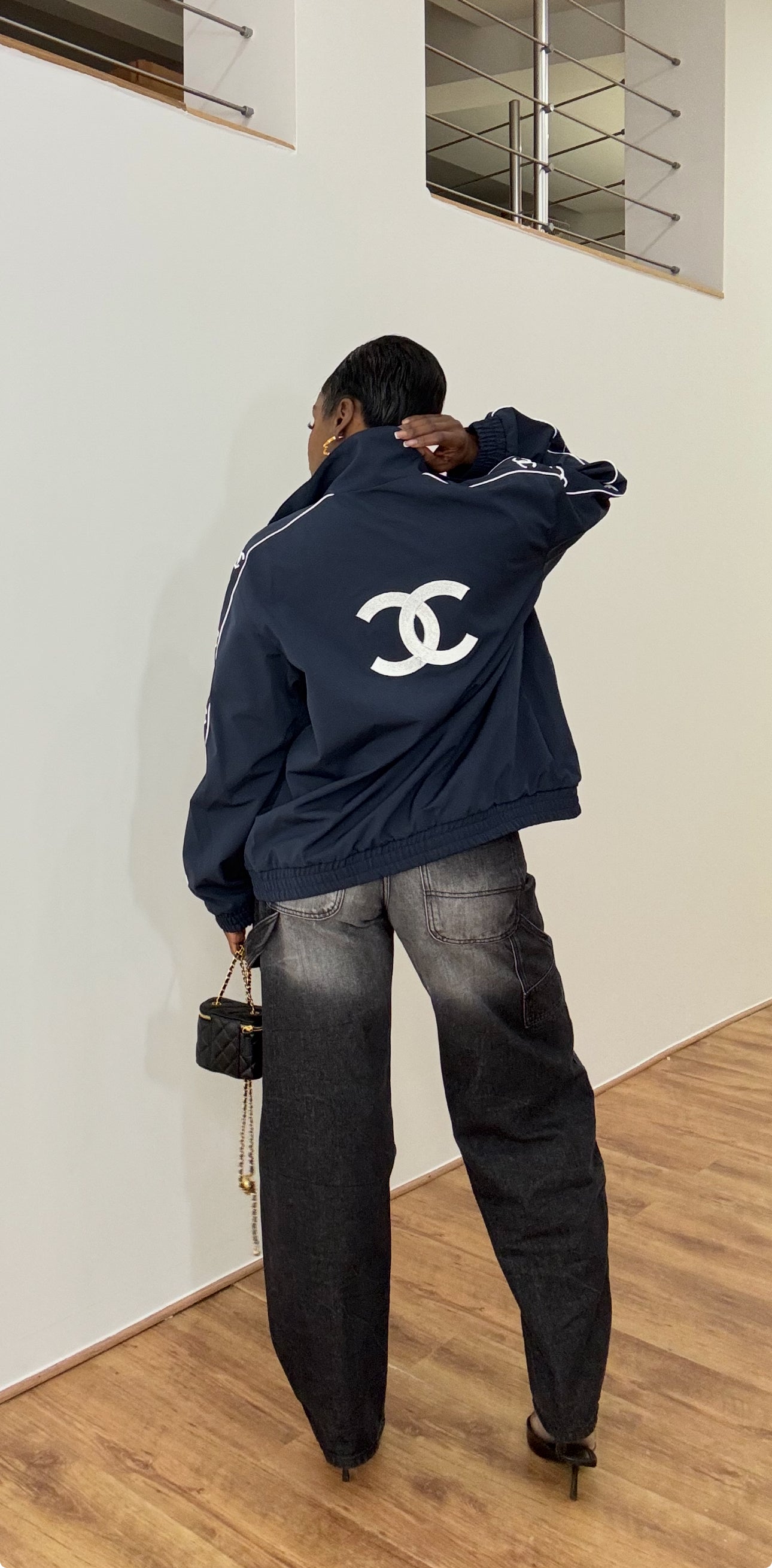 Veste sport style rétro