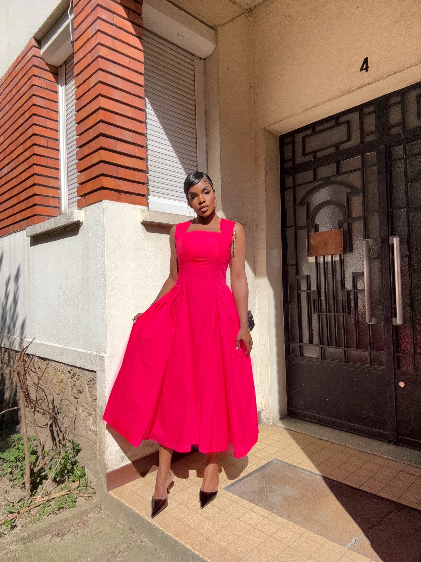 Robe “Glow Up” – Fuchsia Vibe