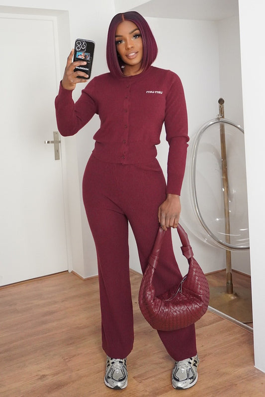 Ensemble en maille chic