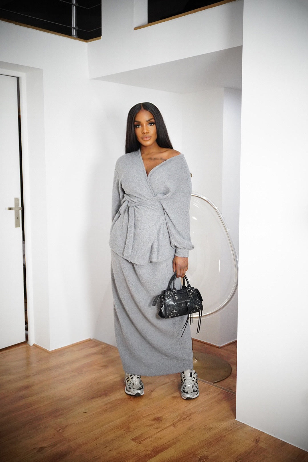 Ensemble gris doux - Chic et confortable