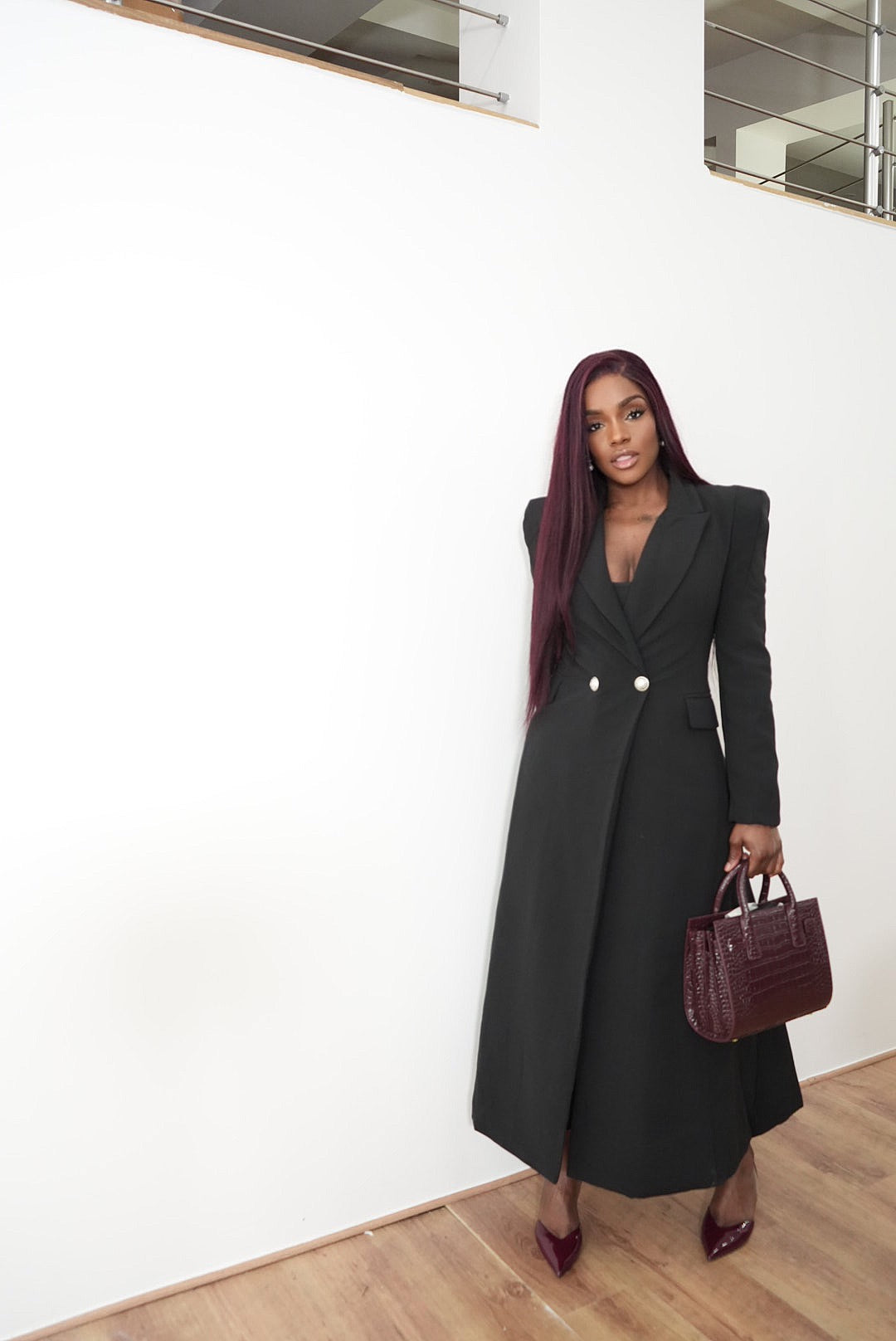 Manteau Long Blazer studio