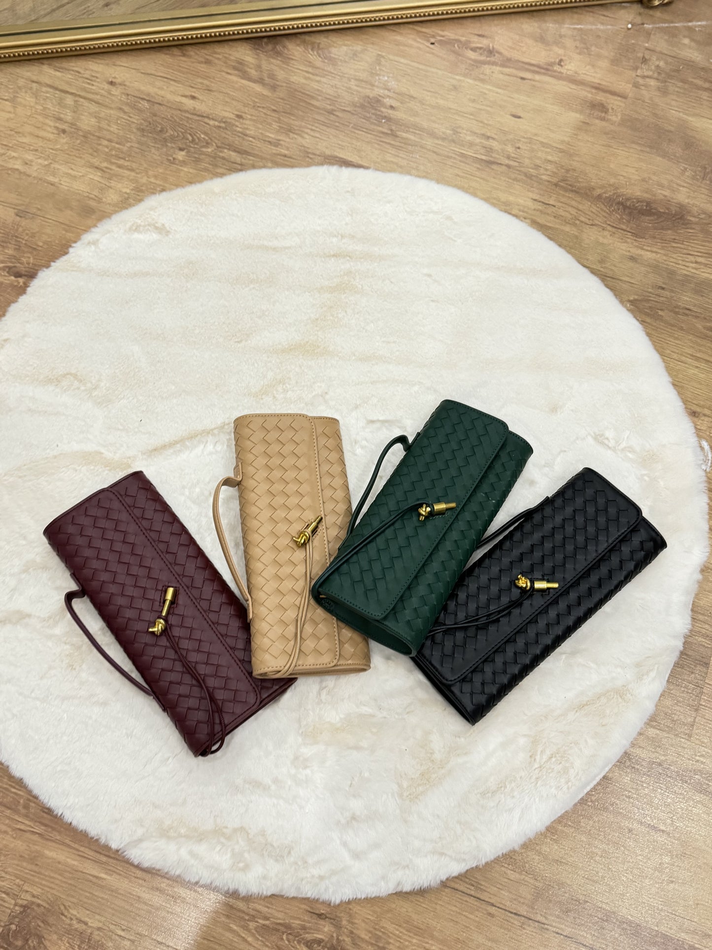 Pochette tressée Charly