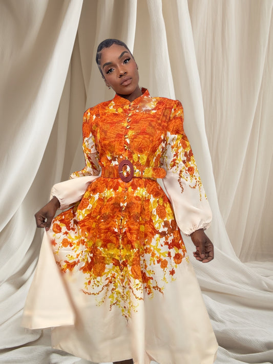 Robe longue  STUDIO avec strass et ceinture