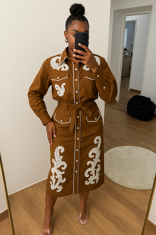 ENSEMBLE WESTERN BRODÉ