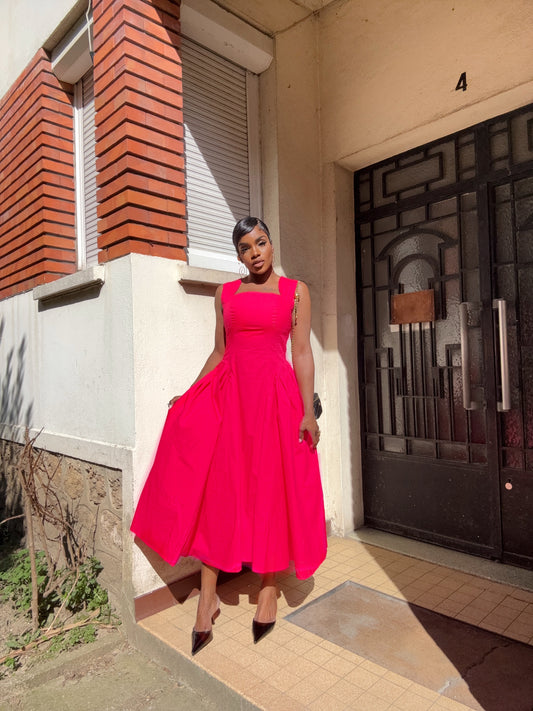 Robe “Glow Up” – Fuchsia Vibe