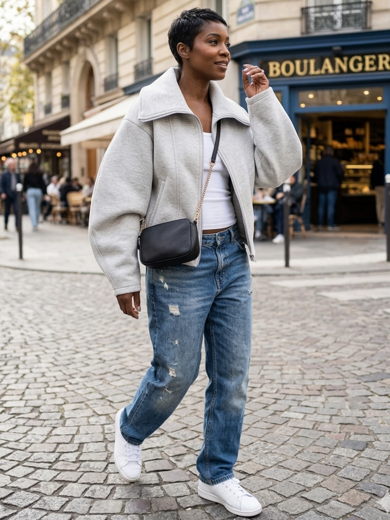 VESTE URBAINE SOFT CHIC PAULA