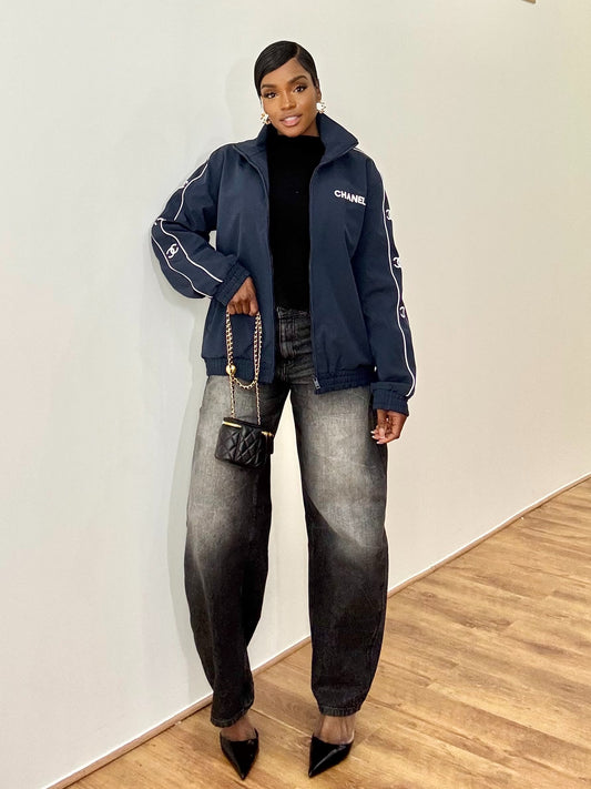 Veste sport style rétro