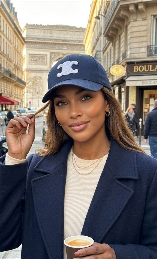 Casquette bleu marine