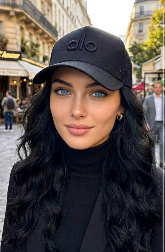 Casquette Élégance Noire