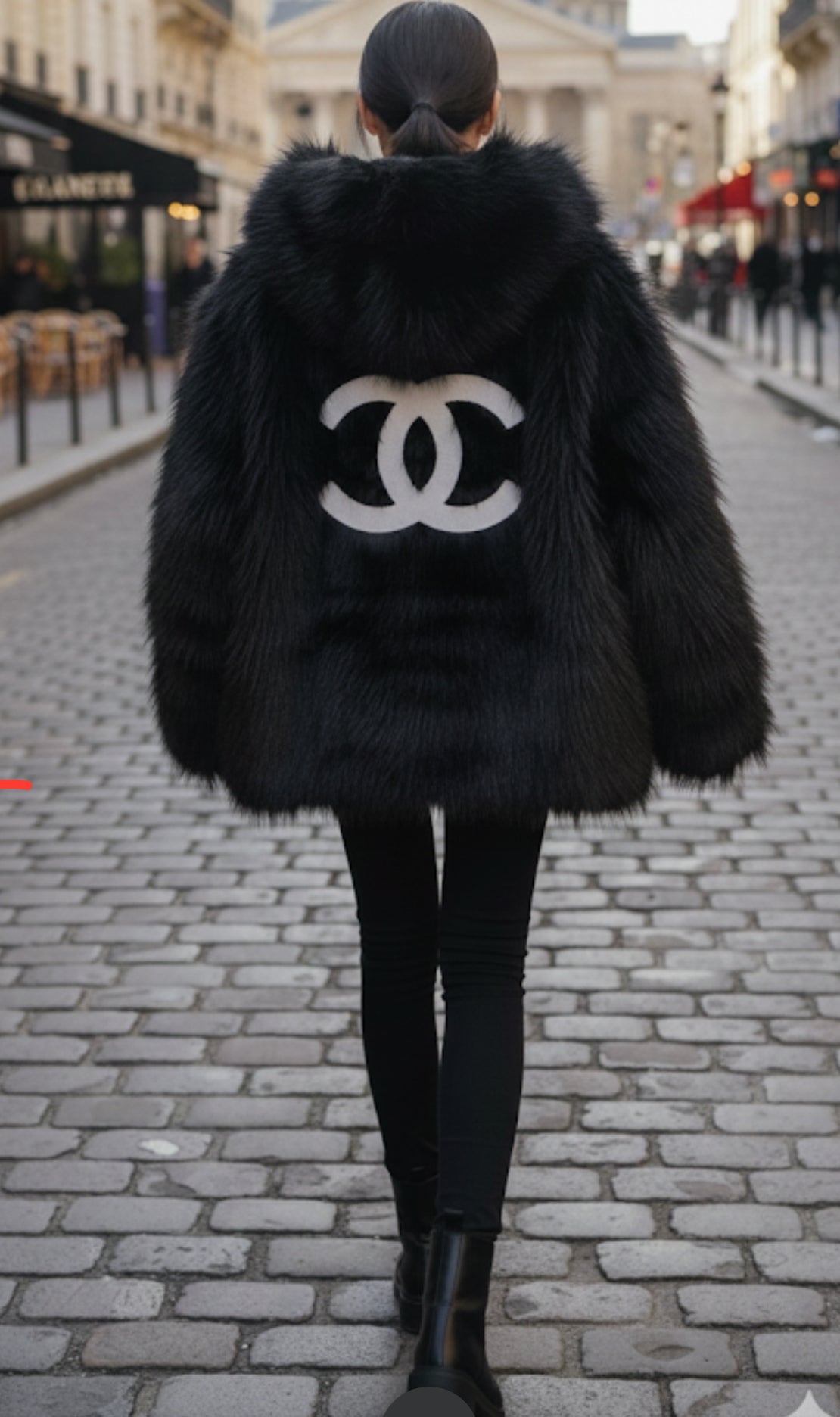 Fourrure oversize custom