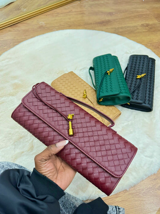 Pochette tressée Charly