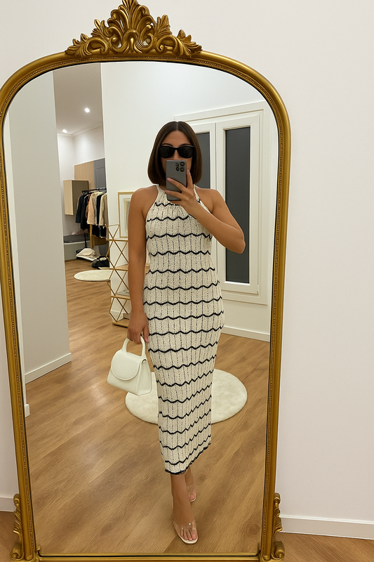 Robe zigzag