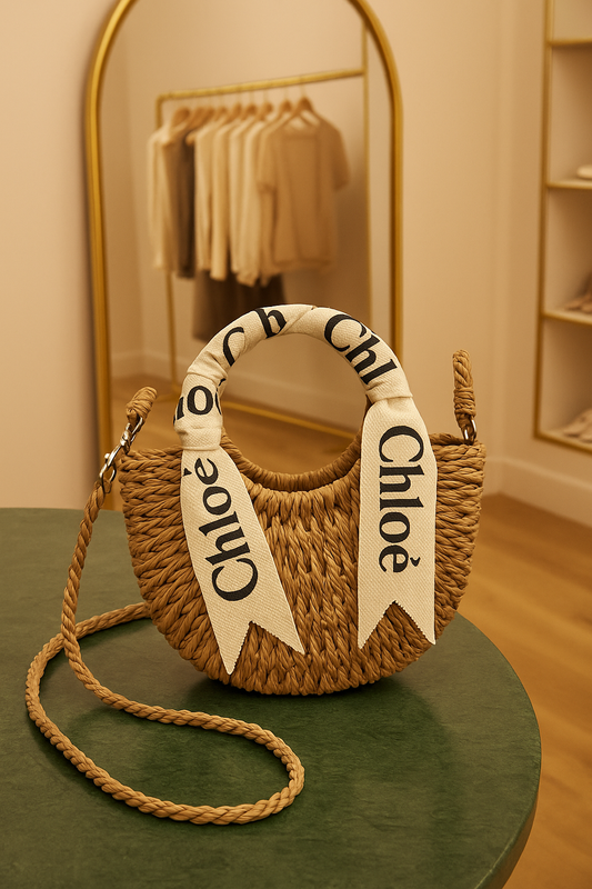 Sac en Raphia inspi  – Édition Bohème Chic