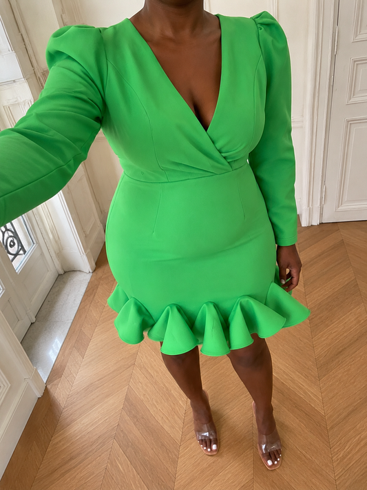 Robe chou-fleur